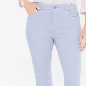 Chico’s so sexy slim baby blue jeans size 2